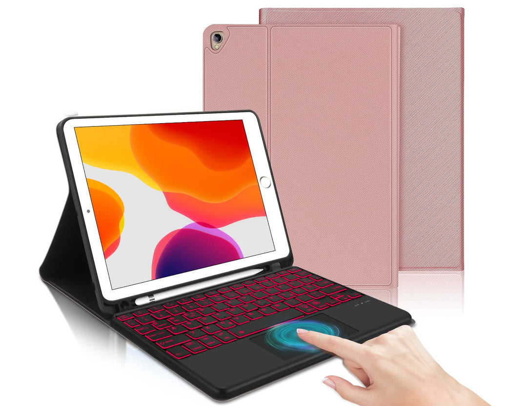 IVEOPPE Samsung Tablet A8 Hülle - Samsung Galaxy Tab A8 Tastatur mit Trackpad, Samsung Tablet Hülle