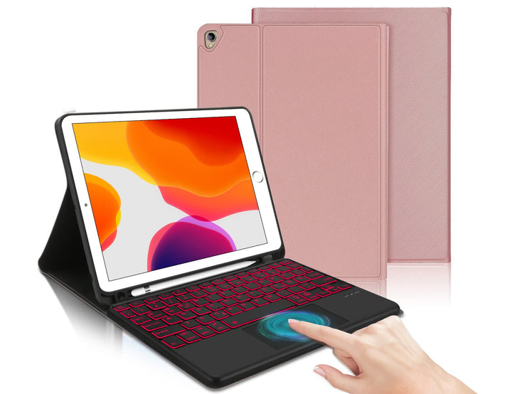 IVEOPPE Samsung Tablet A8 Hülle - Samsung Galaxy Tab A8 Tastatur mit Trackpad, Samsung Tablet Hülle