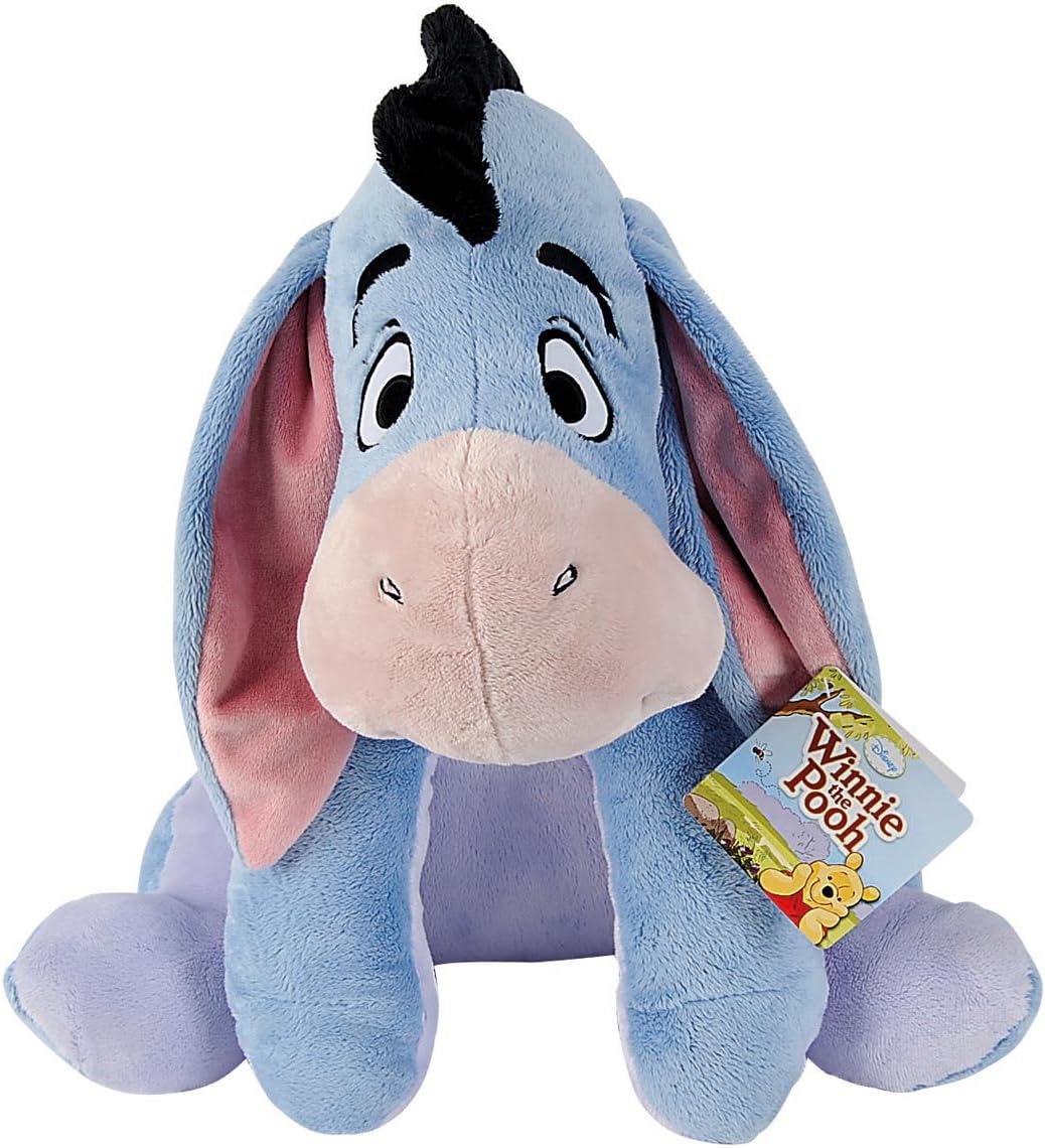 Simba 6315872660 - Disney Winnie the Puuh Esel I-Aah, 61cm Plüschtier, Kuscheltier, Pooh Bär, ab den
