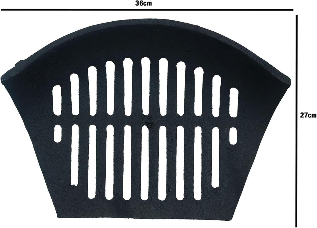 AB Tools 38,1 cm Feuerrost für 40,6 cm Kamin, aus Gusseisen, schwarzer