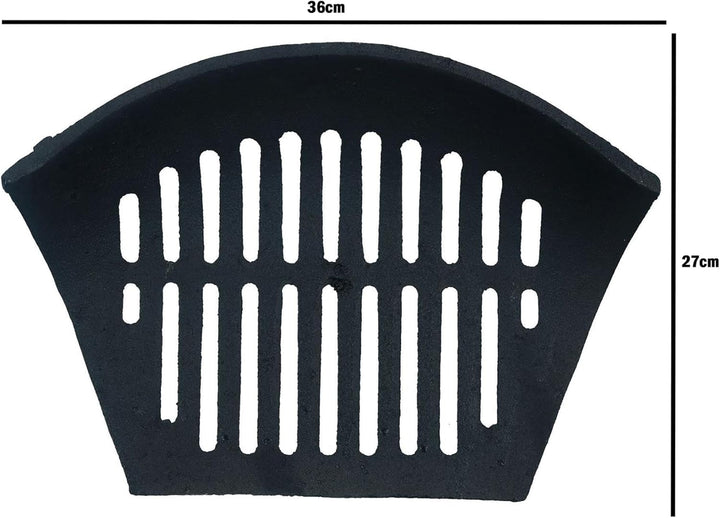AB Tools 38,1 cm Feuerrost für 40,6 cm Kamin, aus Gusseisen, schwarzer
