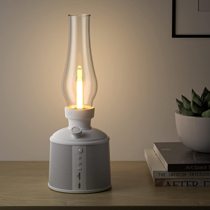 GOLUMUP Bluetooth Lautsprecher mit Licht und Unendlicher Dimmung tragbare Bluetooth Box Lautsprecher