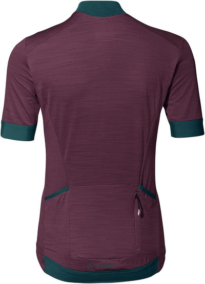 VAUDE Damen Women's Kuro Fz Tricot Trikot 38 Cassis, 38 Cassis