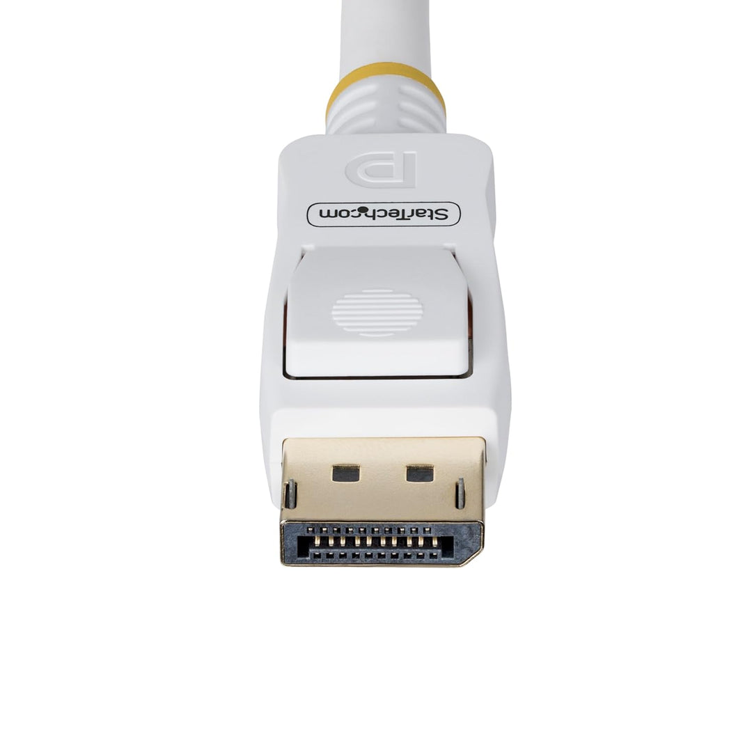 StarTech.com 1,8m DisplayPort 1.2 Kabel, VESA-zertifiziert, 4K60Hz, 21,6Gbps, Rastende DP-Stecker, D