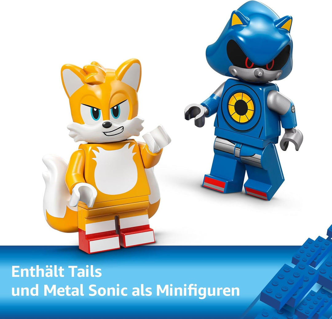 LEGO Sonic The Hedgehog Cyclone vs. Metal Sonic - Spielzeug Mechs zum Sammeln mit 2 Videospiel Minif