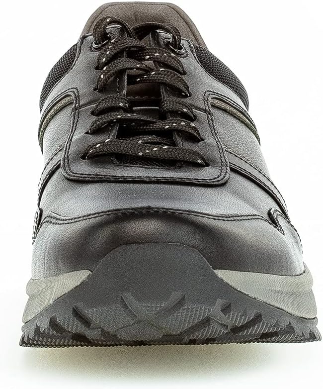 Pius Gabor Herren Sneaker Low, Männer Halbschuhe,Wechselfussbett 40.5 EU Schwarzer Schwarzer Rock, 4