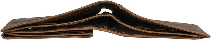 Greenburry Racing Collection Dallas Geldbörse RFID Leder 12,5 cm Brown, Brown