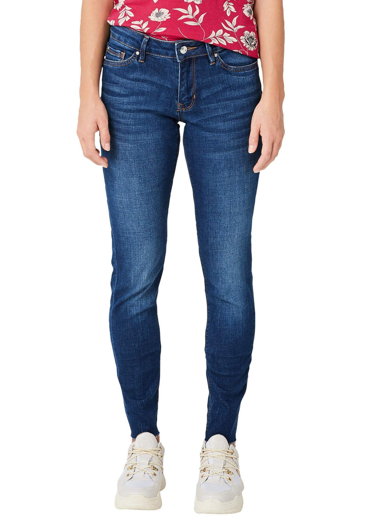 s.Oliver Damen 14.909.71.5868 Skinny Jeans, Blau (Blue Denim Stretch 57z6), 36 /L30 (Herstellergröss