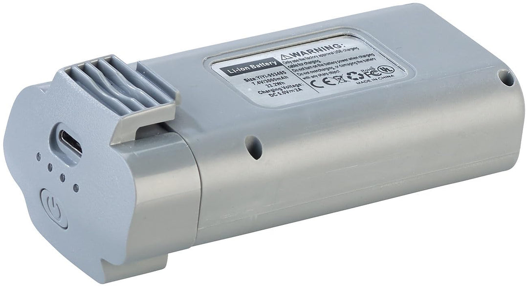 Simulus Zubehör zu WiFi-Drohne: Zusatz- und Ersatz-Akku für faltbare GPS-Drohne GH-290.fpv, 2.200 mA