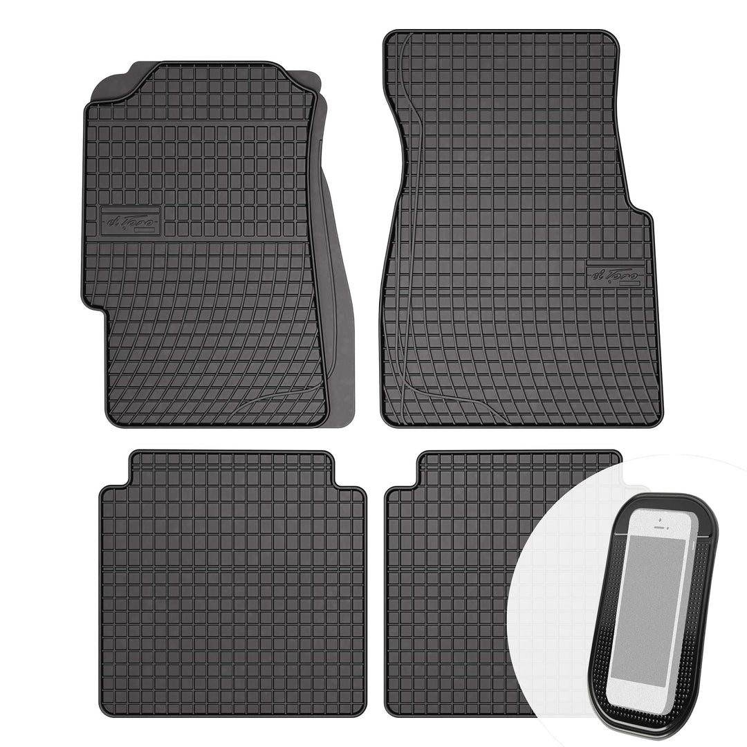 Gummimatten Auto Fussmatten Gummi Automatten Passgenau 4-teilig Set - passend für Honda Civic VI Stu