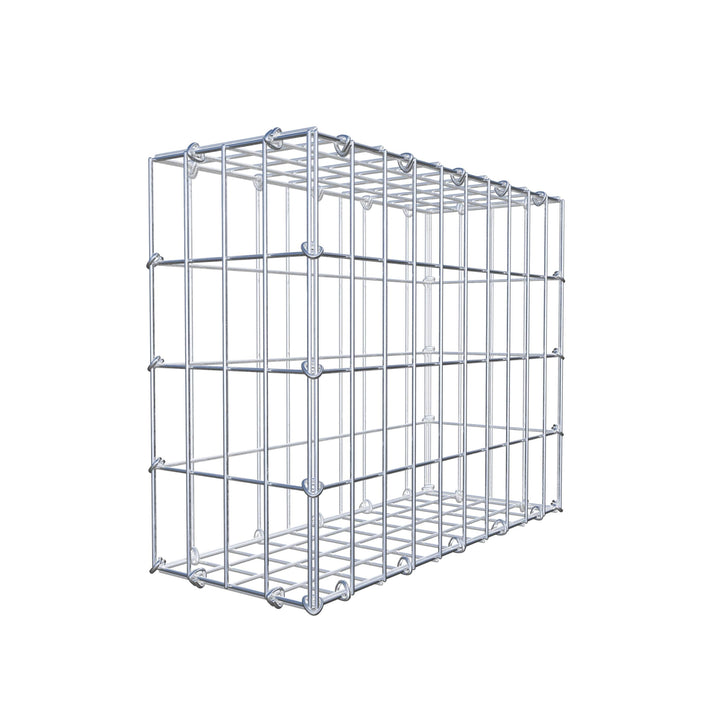 GABIONA - Gabione LxHxT: 50 x 40 x 20 cm - Gabionenmauer für Steine ab 45mm Körnung - Maschenweite 5