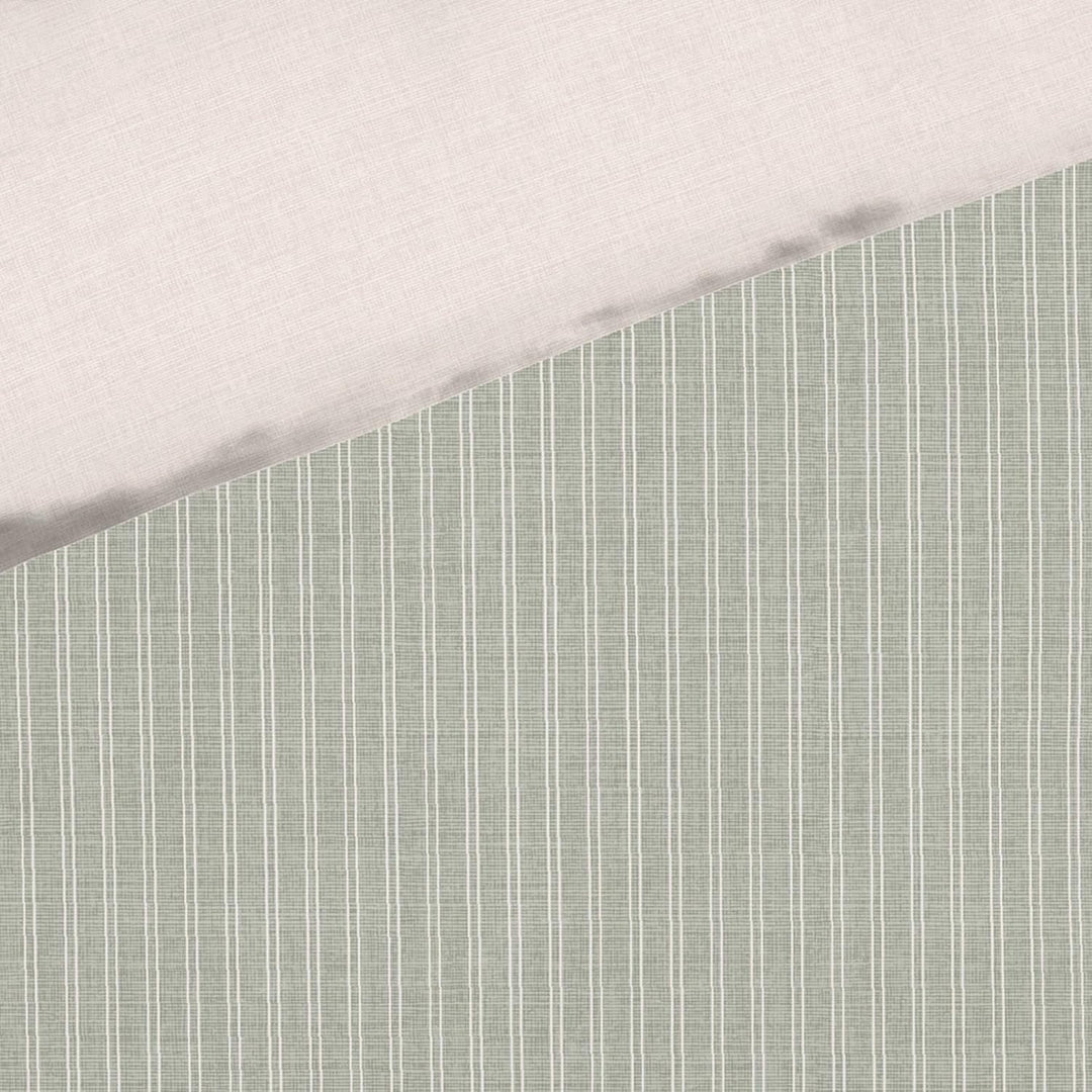 Kaeppel Wendebettwäsche Feinbiber Khaki Grösse 135x200 cm (80x80 cm)