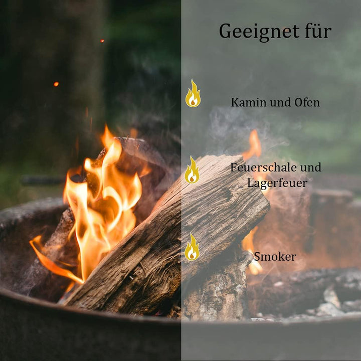 Brennholz Kaminholz Holz 15 kg Für Ofen und Kamin Kaminofen Feuerschale Grill Buche Feuerholz Buchen