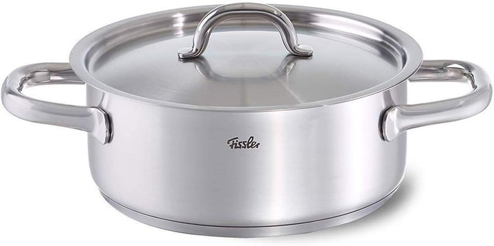 Fissler Family Line / Edelstahl-Topfset, 5-teilig, Kochtopf-Set , Töpfe mit Deckel, spülmaschinen-ge