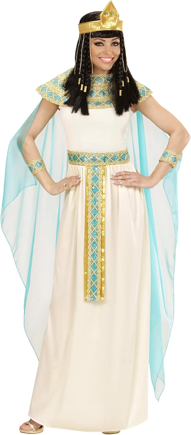 W WIDMANN MILANO Party Fashion - Kostüm Cleopatra, Kleid, ägyptische Königin, Faschingskostüme S Bei