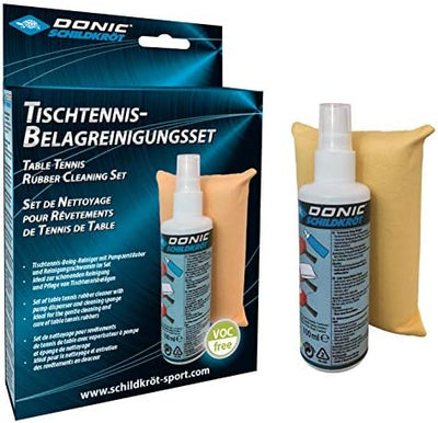 Donic-Schildkröt Tischtennis Reinigungsset & JOOLA 80505 Tischtennisschläger Hülle Pocket Double Tis