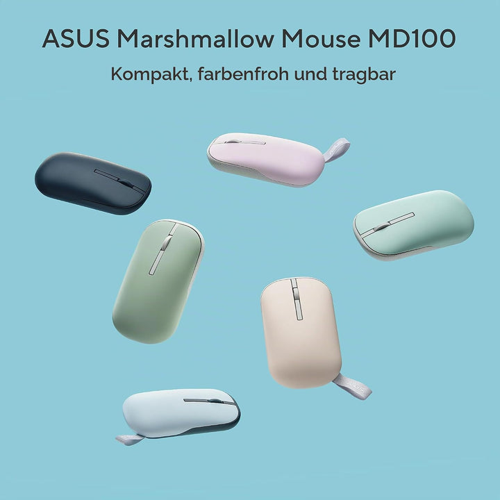 Asus Marshmallow MD100 Maus (Lilas) Fliederfarben, Fliederfarben