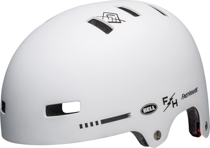 BELL Herren Local Fahrradhelme M Matte White Fasthouse, M Matte White Fasthouse