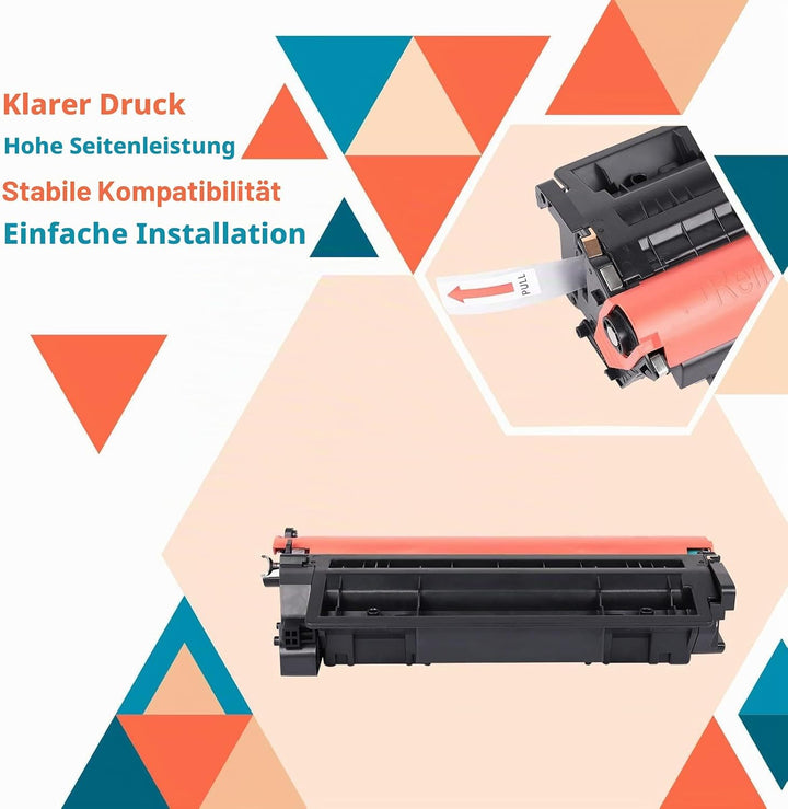 inkalfa Kompatibel für HP 80A CF280A 80X CF280X Toner Laserjet Pro 400 M401a M401dn M401n M401dw M40