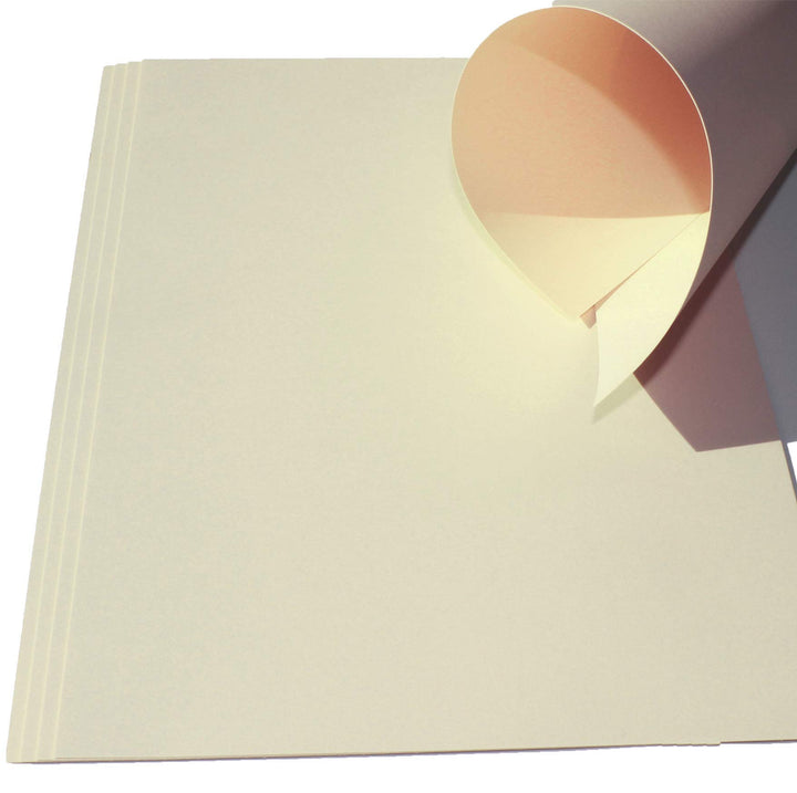 Top Lamination Laminiertechnik 100 Blatt Ton-Bastel-Karton DIN A5 240g/m² Elfenbein Dickes Ton-Papie