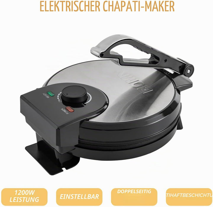 biniliubi Elektrische Crêpes-Pfannkuchenmaschine, herzhaftend, für Pfannkuchen, Pfannkuchen, Pfannku