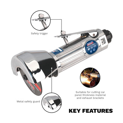 SEALEY Air Rotary Cut-off Tool 75mm