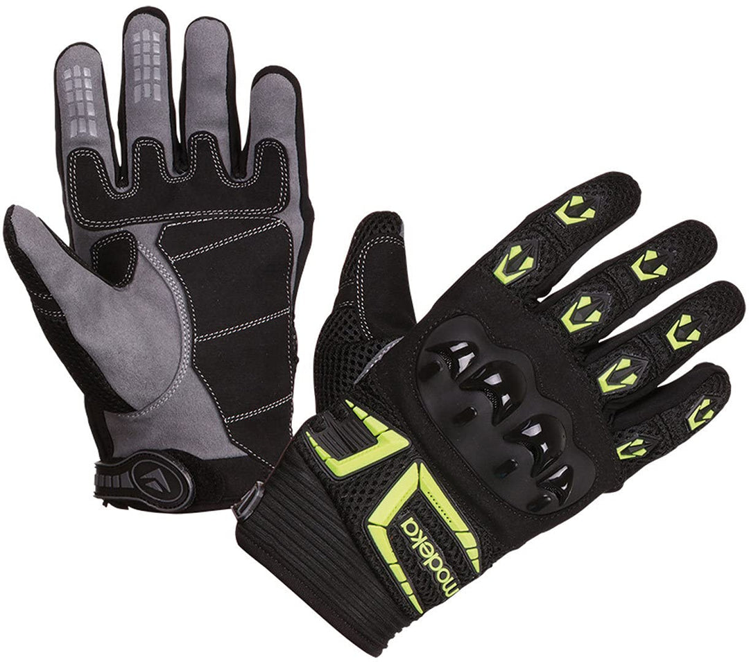 Modeka MX-Top Kinder Handschuhe, schwarz/neon, S S schwarz/neon, S schwarz/neon