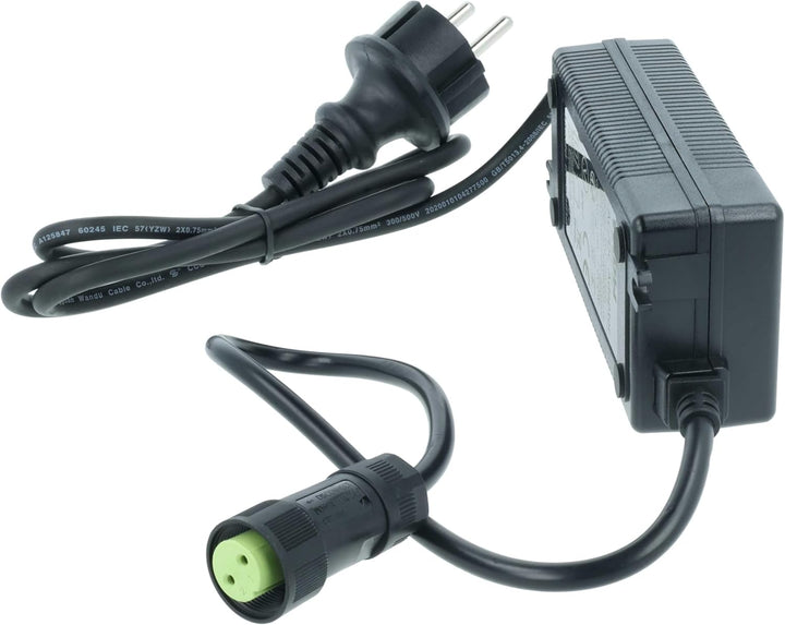 vhbw Ladegerät kompatibel mit Worx Landroid L 1500, L 1500i, L 2000i, L 2000, M 1000, L 24V, M 1200i