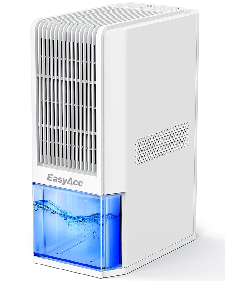EasyAcc Badezimmer Luftentfeuchter Elektrisch 2000mL Innovativer Luftentfeuchter 1,3L/Tag, Effizient