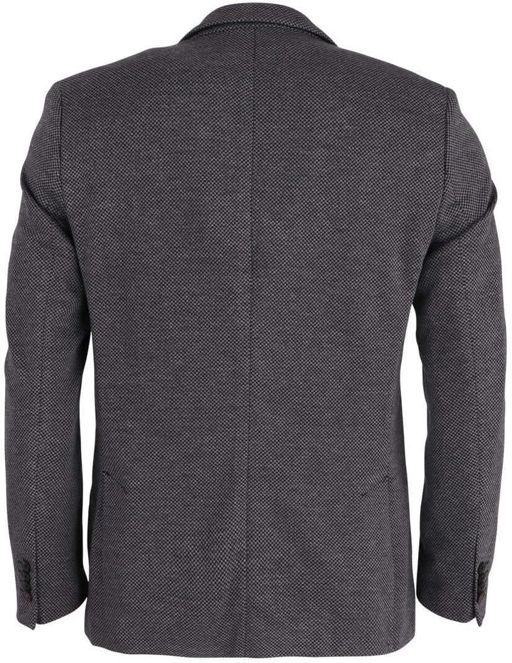 Venti Sakko Langarm Reverskragen Struktur dunkelblau, 48 Dunkelblau