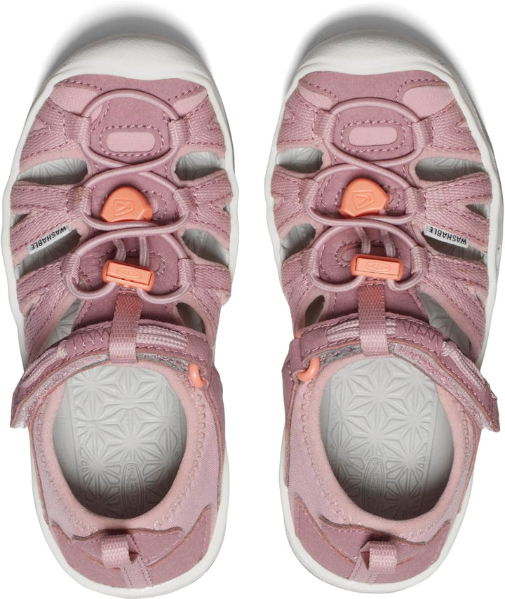 Keen SEACAMP II CNX T-RAVEN/YELLOW 1010094 Unisex-Kinder Sandalen 19 EU Nostalgia Rose Papaya Punch,