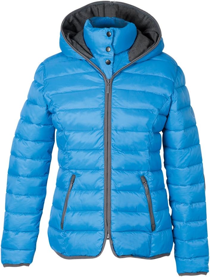 PFIFF Damen REIT-Steppjacke-Cerul Jacke L mittelblau, L mittelblau