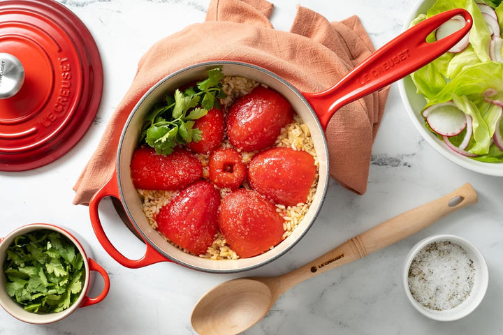 Le Creuset Signature Stielkasserolle aus Gusseisen, Rund, Ø 16 cm, 1,2 l, Für alle Herdarten inkl. I