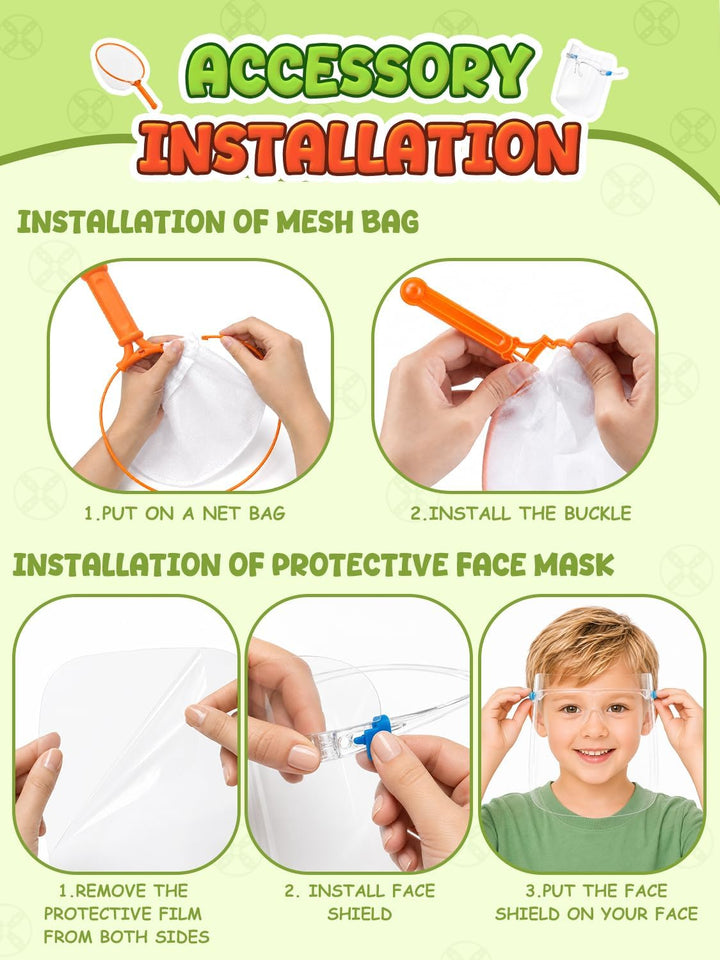 Kssvzz Outdoor Gartenspielzeug für Kinder - Propeller Spielzeug Launcher grün, grün