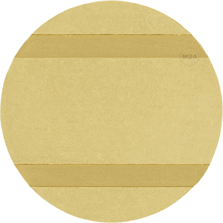 Münzer24 Wertmarke Typ pd25, passend z.B. für Beckmann Münzautomat, Profil Token 25mm x 2mm (50 Stüc