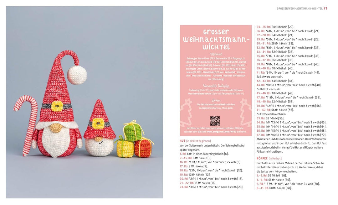 Die Wichtel sind los! – Amigurumis häkeln: 24 niedliche Häkel-Zwerge für alle Jahreszeiten und Feier