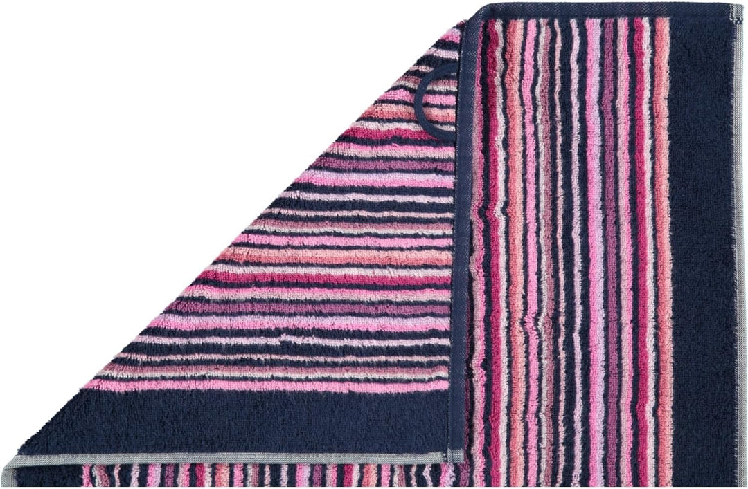 CAWÖ Home Handtücher Remake Streifen 2020 Beere-Multicolor - 13 Duschtuch 70x140 cm, Duschtuch 70x14