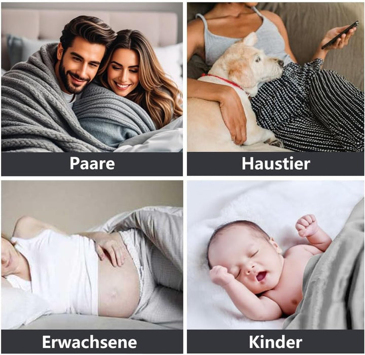 NSNLGSGC wasserdichte Decke 152x127cm, für Paare, Kinder, Haustier, Hund und Sofa, wasserdichte Deck