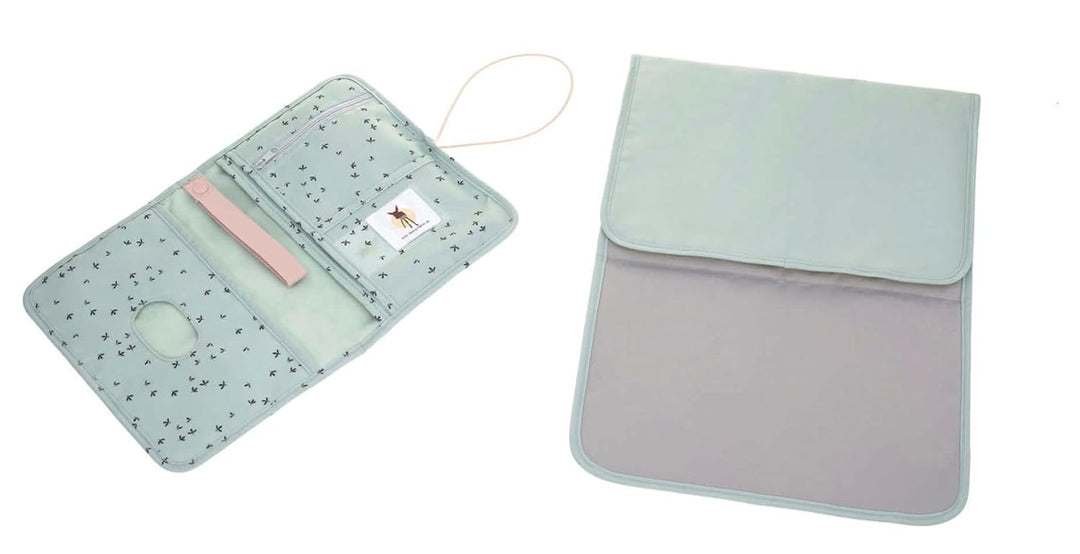 LÄSSIG Baby Windeltasche Türkis, Türkis