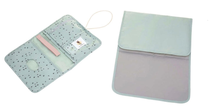 LÄSSIG Baby Windeltasche Türkis, Türkis