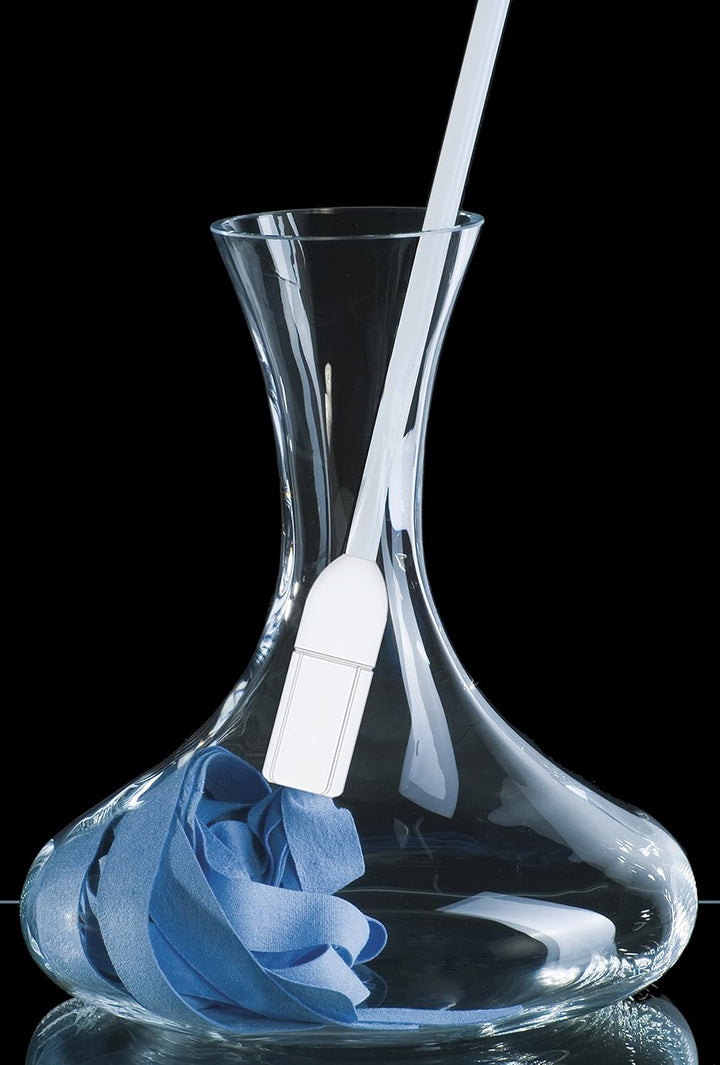 CleanTwister Karaffen und Vasentrockner Dekanterreiniger Farbe: blau