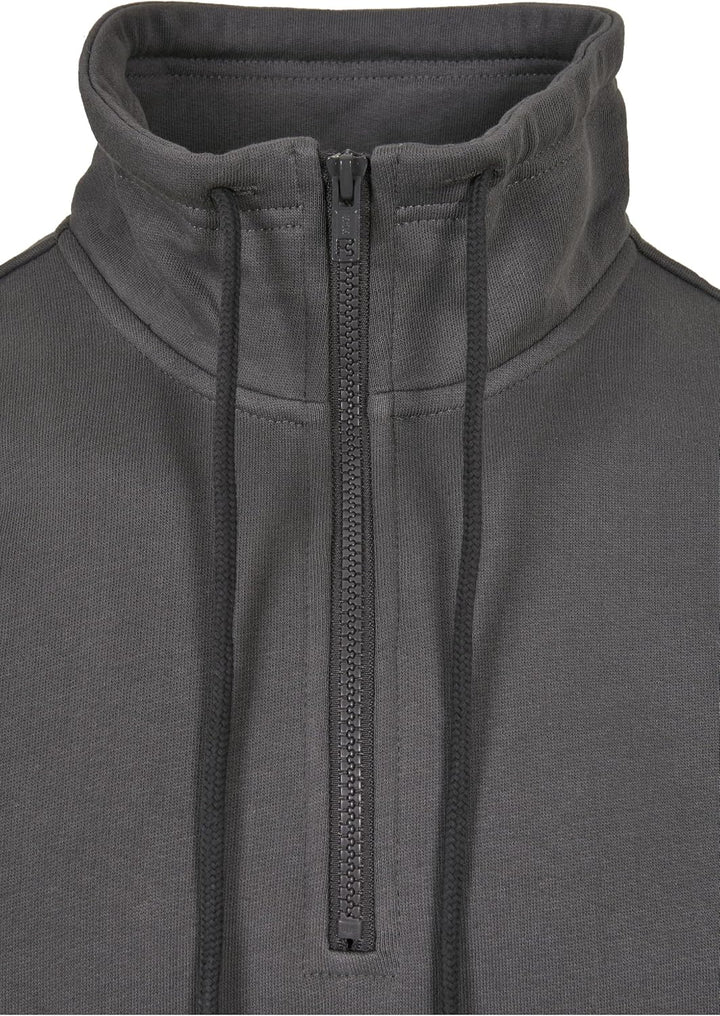 Urban Classics Herren Organic Drawstring Troyer Sweatshirt