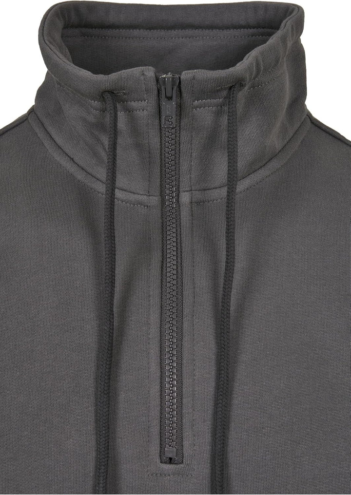 Urban Classics Herren Organic Drawstring Troyer Sweatshirt, M