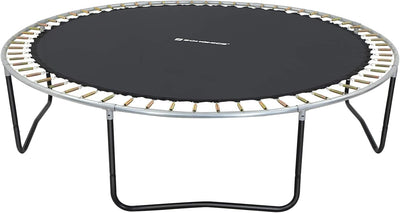 SONGMICS Sprungtuch Trampolin, Trampolinsprungtuch, Sprungmatte, Trampolinzubehör, Ersatz, schwarz Ø