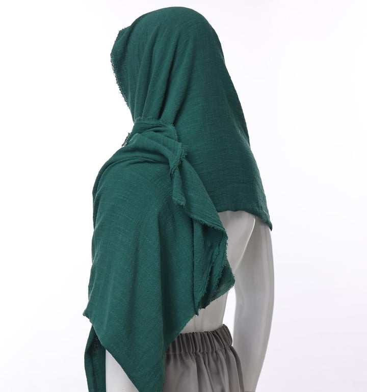 GRACEART Mittelalter Halstuch Tuch Kopftuch Renaissance Pirat Leintuch 230X130 cm Grün, Grün