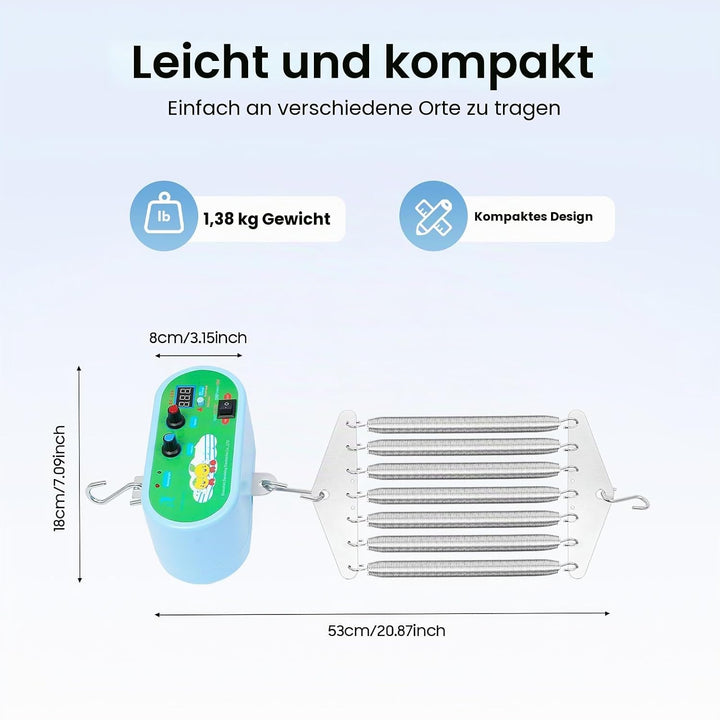7-Feder Elektrische Babyschaukel Controller, Hängende elektrische Wiegensteuerung, mit Einstellbarer