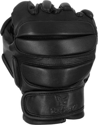 TacFirst Einsatzhandschuhe SEK 1 H006, 360° schnitthemmende Polizei, Security Handschuhe XXL Schwarz