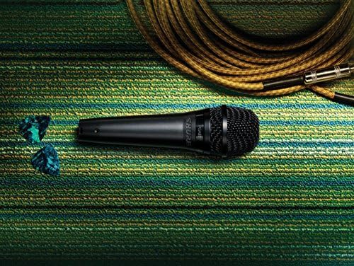 Shure PGA57 Dynamisches Instrumentenmikrofon mit Nierencharakteristik, inkl. XLR-Kabel Schwarz PGA57