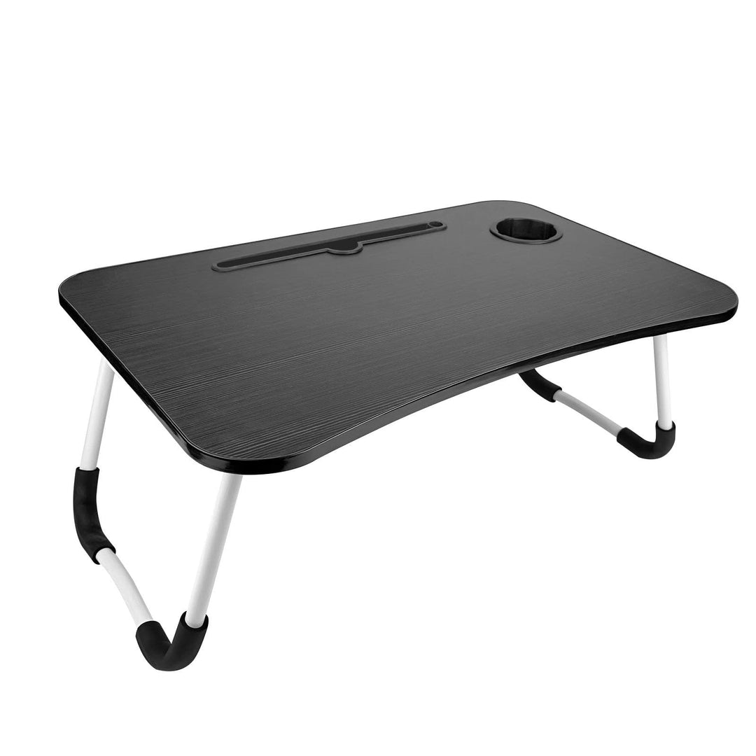 Laptoptisch, Betttablett mit Getränkehalter, Laptop Tisch für Bett, Betttablett Klappbar, Betttablet