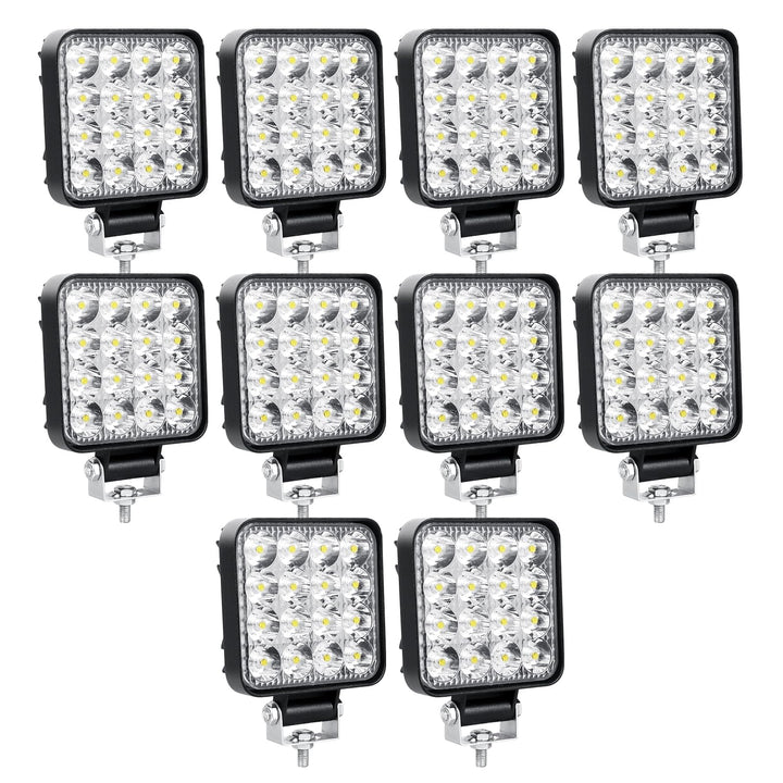 Willpower 10PCS 3.3 Zoll 48W Led Arbeitsscheinwerfer Bar Mini Led Scheinwerfer 12V 24V Spot Led Bar